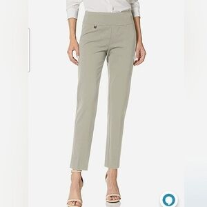 Grey SLIM-SATION by Multiples Stretch Pants, 8